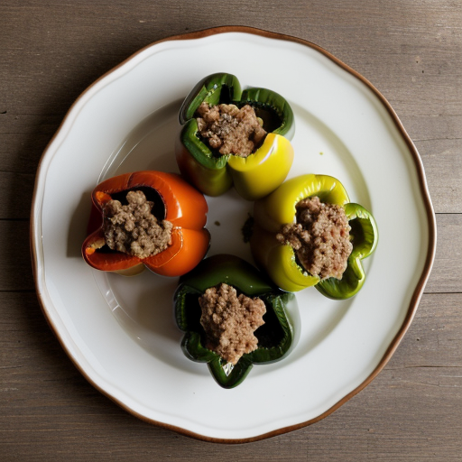 Turkey-Stuffed Peppers recipe image
