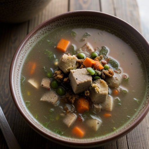 Turkey-Stuffing Soup recipe image