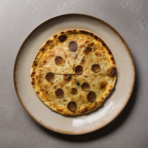 Turkey-Tortilla Pizza recipe image