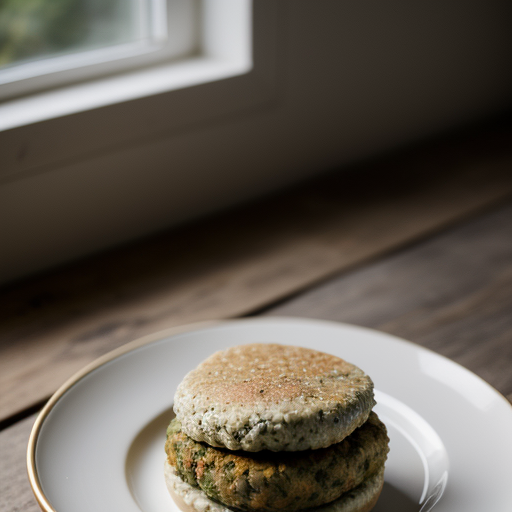 Turkey Vegetable Burgers recipe image