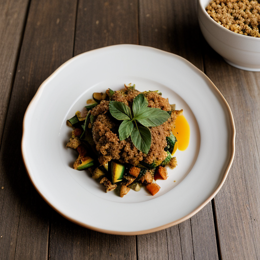 Turkey Vegetable Sklllet recipe image
