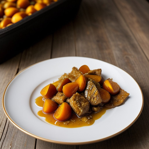 Turkey With Apricots & Chiles recipe image