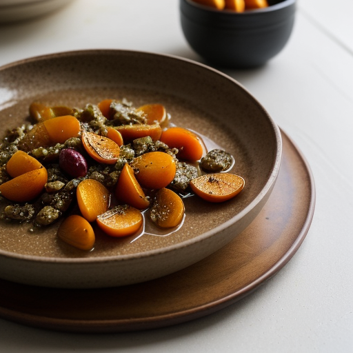 Turkey With Apricots and Chiles recipe image