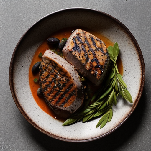 Turkey With Metiterranean Salsa recipe image