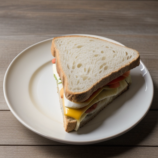 Turkey With Mustard Sandwich - Country Cooking recipe image