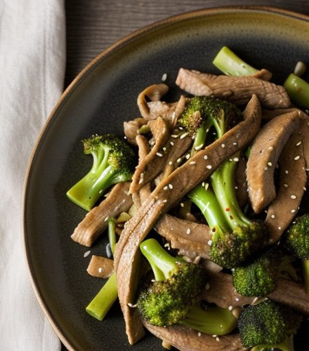 Turkey and Broccoli Stir-Fry recipe image
