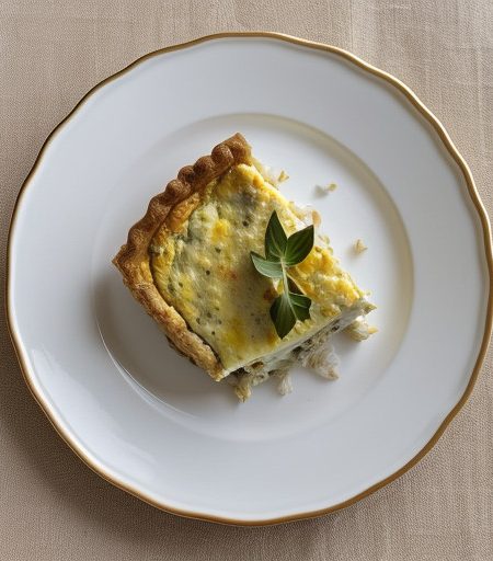 Turkey and Rice Quiche recipe image