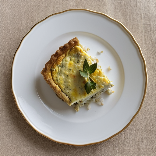 Turkey and Rice Quiche recipe image