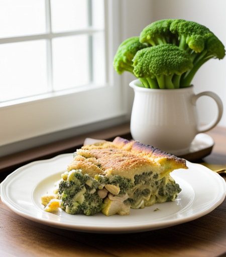 Turkey or Chicken & Broccoli Casserole recipe image