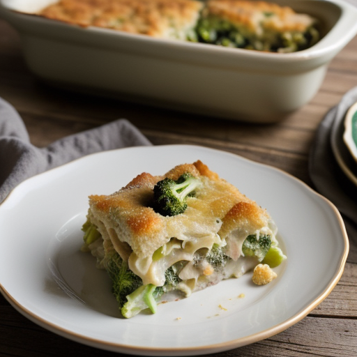 Turkey/Chicken & Broccoli Casserole recipe image