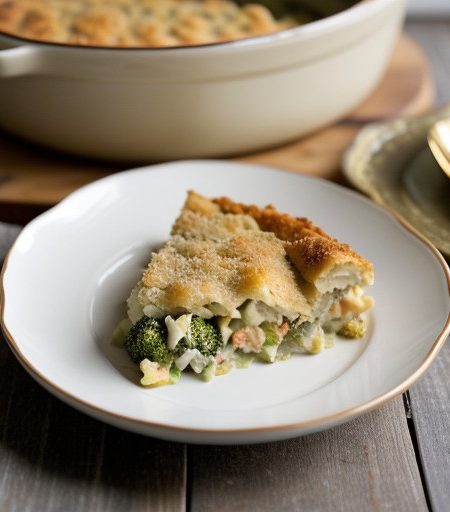 Turkey/Chicken and Broccoli Casserole recipe image