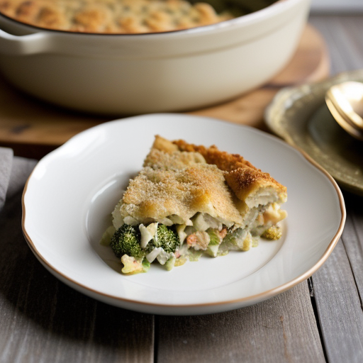 Turkey/Chicken and Broccoli Casserole recipe image