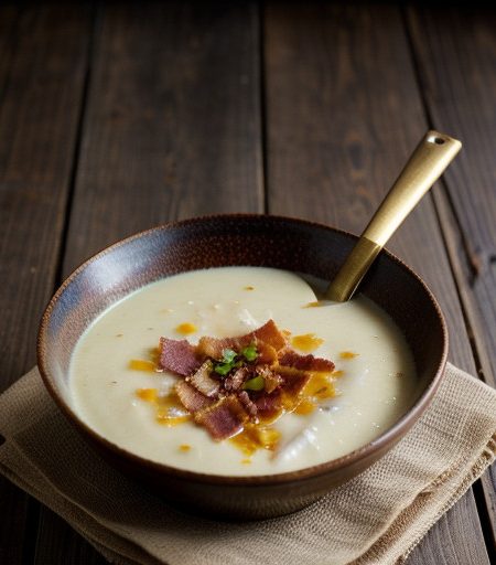 Turnip & Bacon Soup recipe image