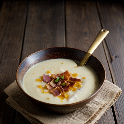 Turnip & Bacon Soup recipe image