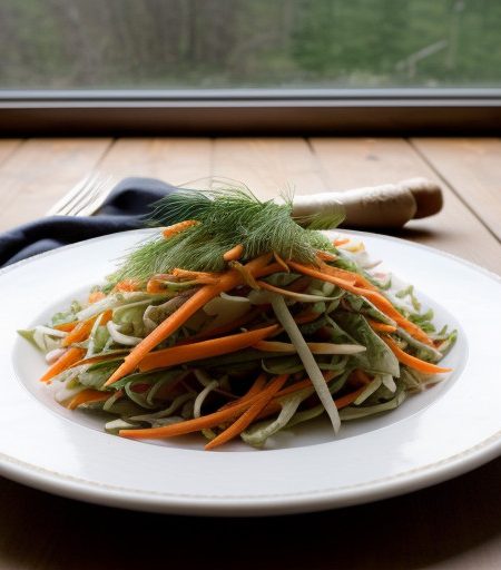 Turnip & Carrot Slaw recipe image