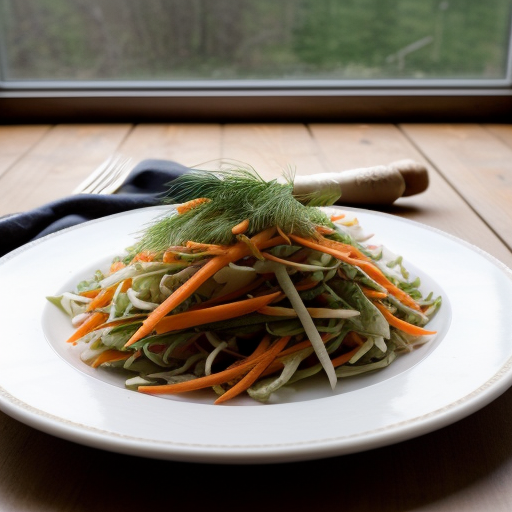 Turnip & Carrot Slaw recipe image