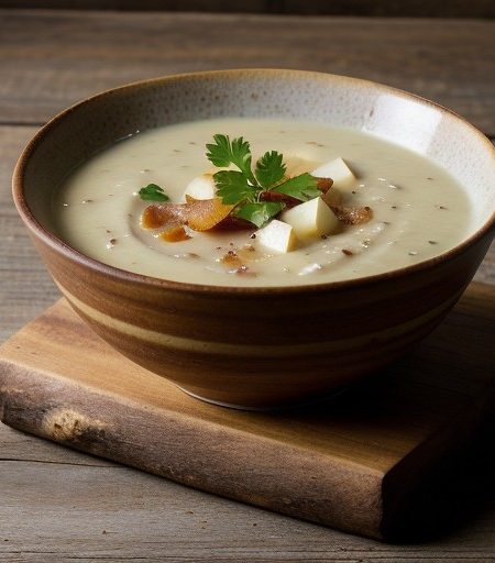 Turnip and Bacon Soup recipe image