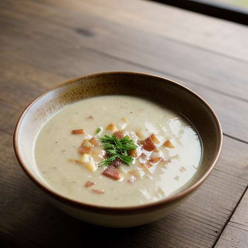 Turnip and Bacon Soup (Irish recipe image