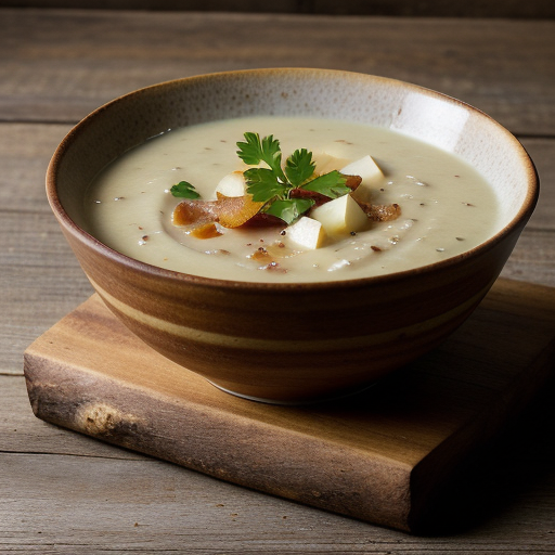 Turnip and Bacon Soup recipe image