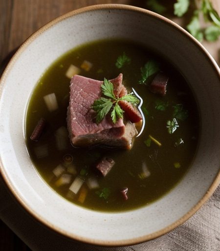 Turtle & Ham Soup recipe image