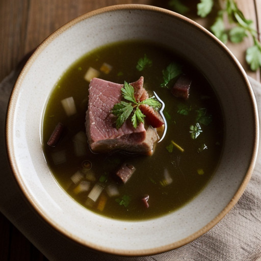 Turtle & Ham Soup recipe image