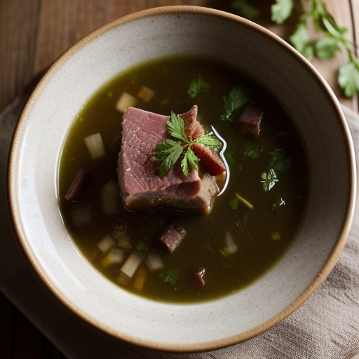 Turtle & Ham Soup recipe image