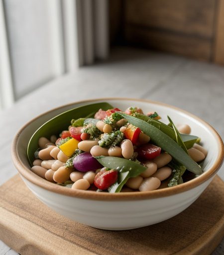 Tuscan Bean Salad recipe image