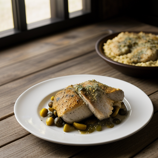 Tuscan Chicken Dinner recipe image