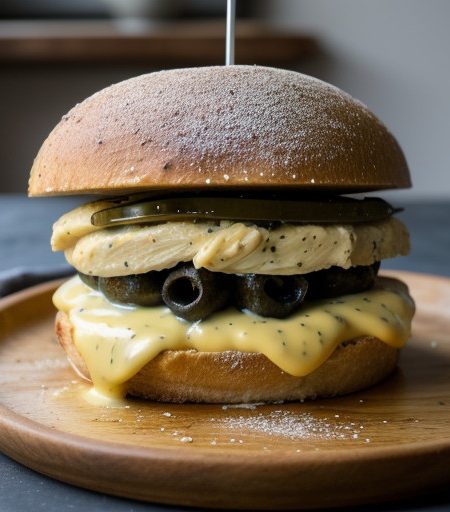 Tuscan Chicken and Pepper Sandwich recipe image