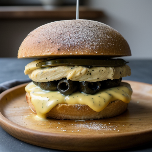 Tuscan Chicken and Pepper Sandwich recipe image