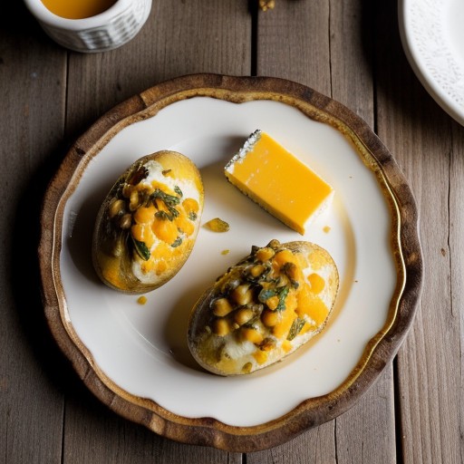 Twice Baked Cheese Potatoes recipe image