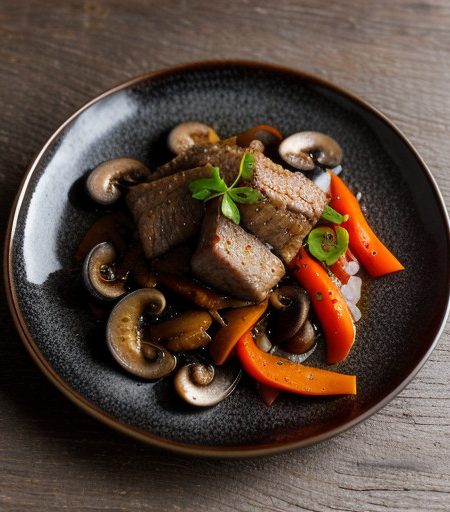 Twice Cooked Pork & Spicy Vegetables recipe image