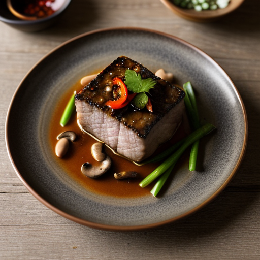 Twice Cooked Pork and Spicy Vegetables recipe image