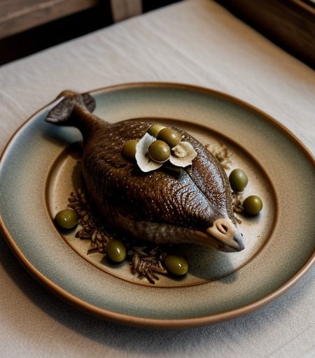 Twice Stuffed Goose recipe image