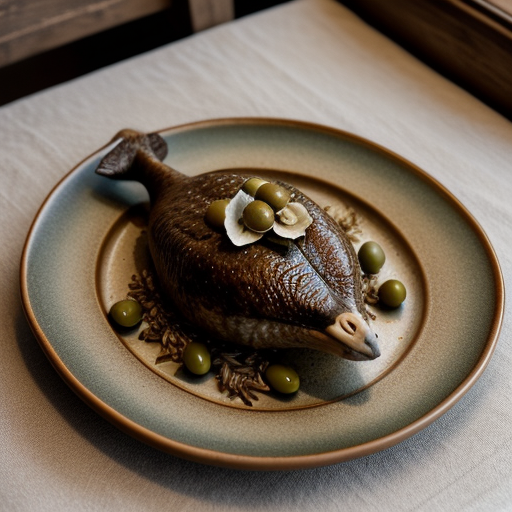 Twice Stuffed Goose recipe image
