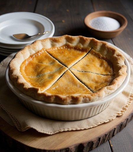 Two-Bean & Cheddar Cheese Pie recipe image
