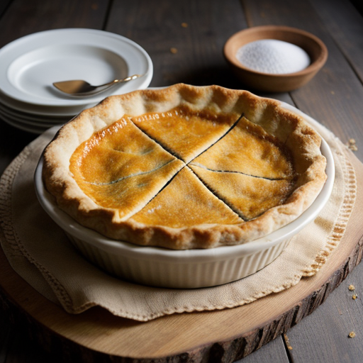 Two-Bean & Cheddar Cheese Pie recipe image
