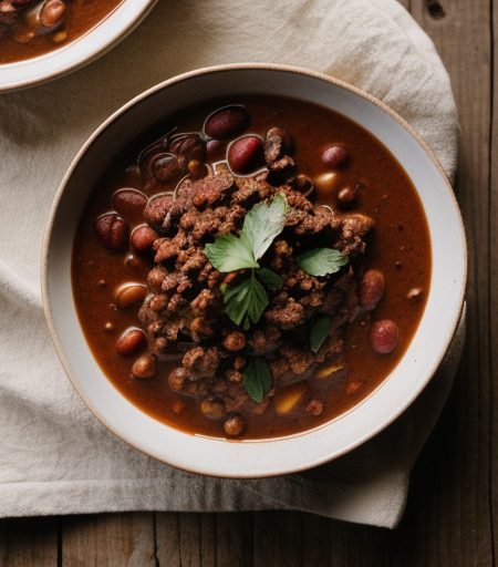 Two-Bean Chili recipe image
