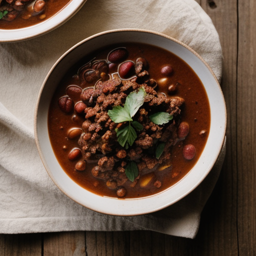 Two-Bean Chili recipe image