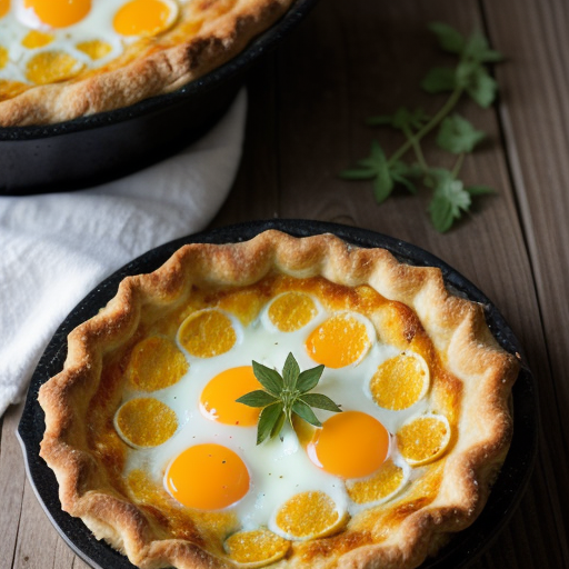 Two-Bean and Cheddar Cheese Pie recipe image