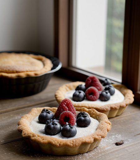 Two-Berry Tarts recipe image