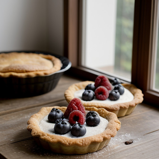 Two-Berry Tarts recipe image