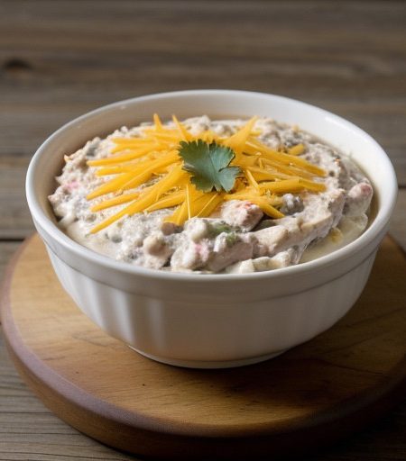Two-Cheese Picante Smoked Turkey Dip recipe image