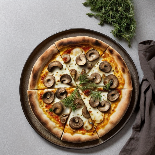 Two Cheese Vegtable Pizza recipe image