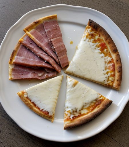 Two Course Pizza for Two recipe image