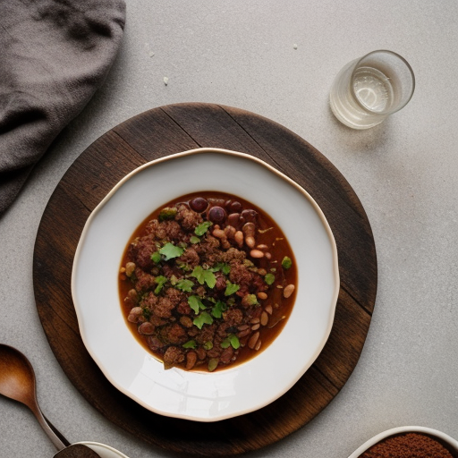 Two-Meat, Two Bean Chili recipe image