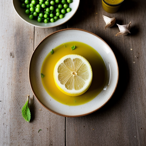 Two Peas With Turmeric and Mint recipe image