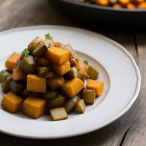 Two Potato Vegetable Hash recipe image