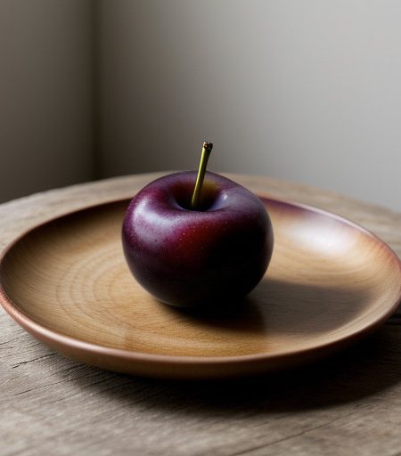 Two-Tone Plum Bowl recipe image