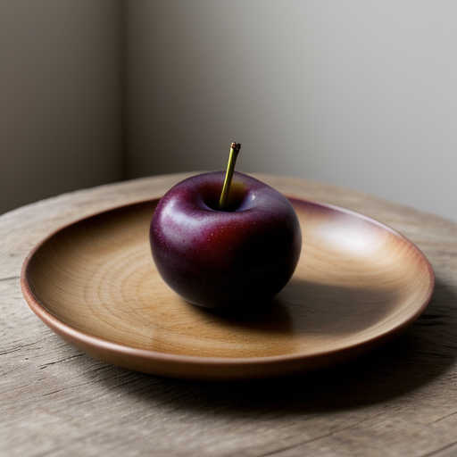 Two-Tone Plum Bowl recipe image